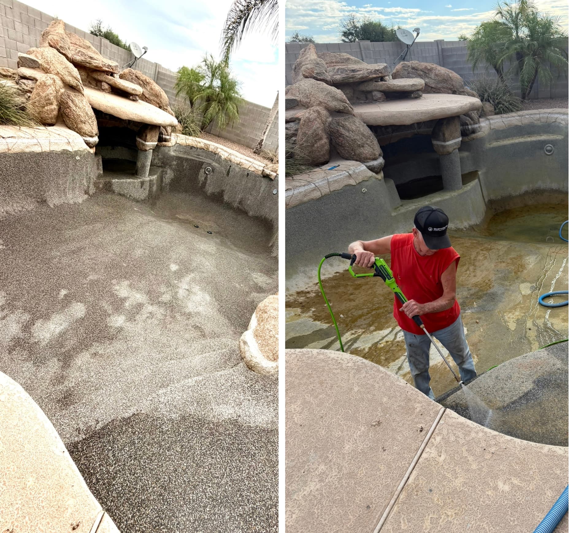 Pool Drains & Acid Washing work by 1104 Pool Repair & Service